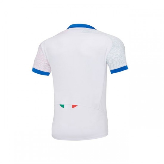 Camisola Italiana Rugby Equipamento Segundo 2020-2021 Manga Curta